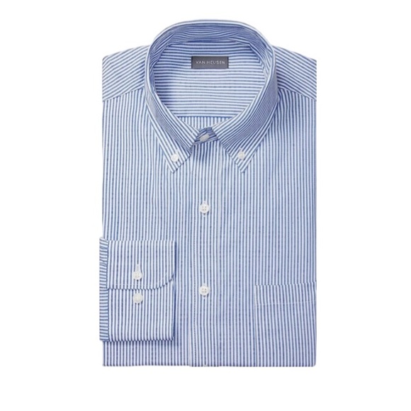 Van Heusen Shirts Nwot Van Heusen Button Down Dress Shirt In White